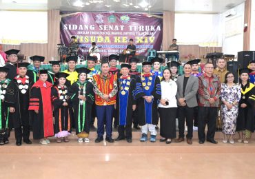 Pelaksanaan Wisuda XIV Sarjana Pendidikan Agama Kristen STT Imanuel Teluk Dalam
